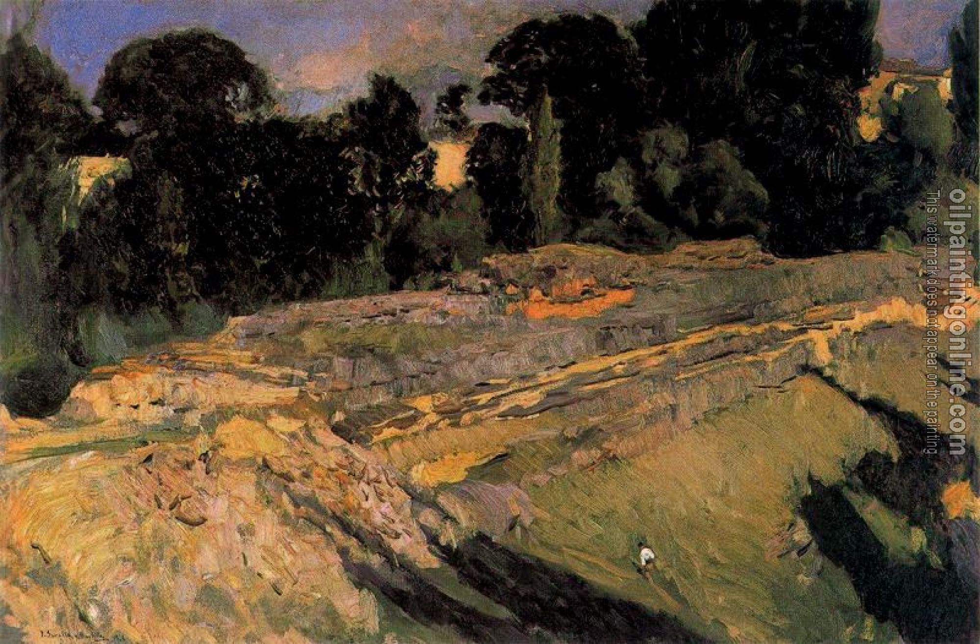 Joaquin Sorolla y Bastida - The outskirts of Segovia